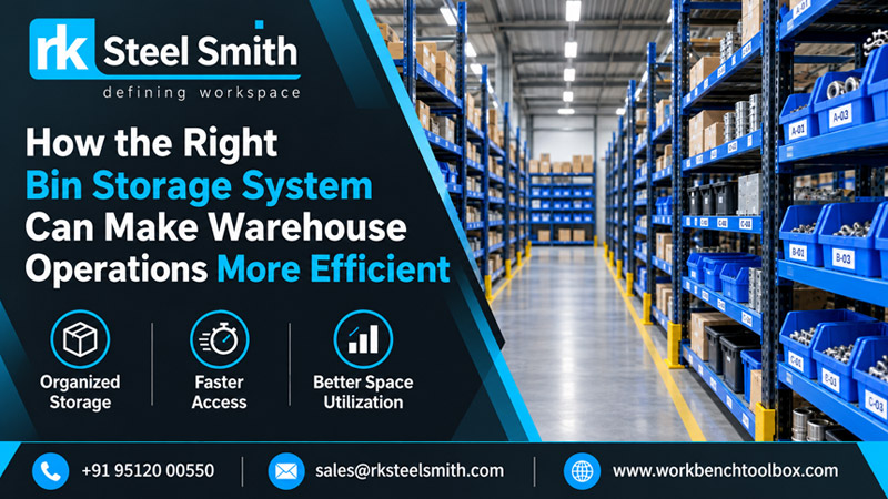 How the Right Bin Storage System Can Make Warehouse Operations More Efficient