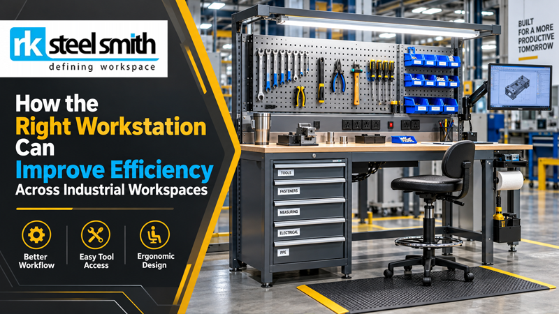 How the Right Workstation Can Improve Efficiency Across Industrial Workspaces