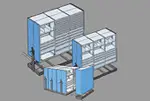 Industrial Low Height Tool Storage Compactors