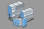 Industrial Standard Height Tool Storage Compactors